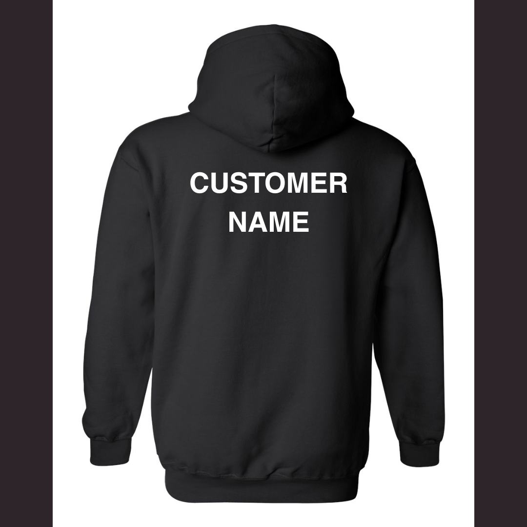 Custom Glass Coaching Hoodie
