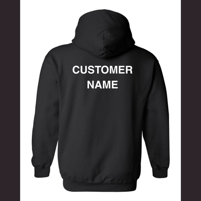 Custom Glass Coaching Hoodie